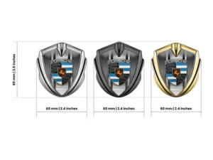Porsche Badge Logo Custom Disegno Drift High-End